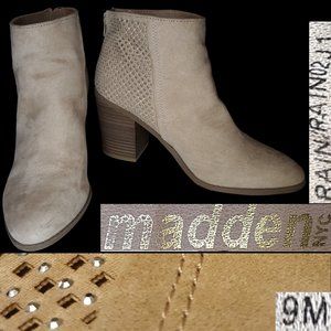 Rhinestone ankle boots